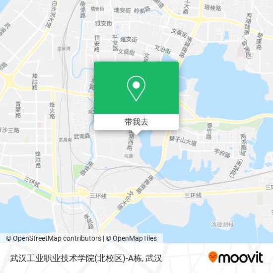 武汉工业职业技术学院(北校区)-A栋地图