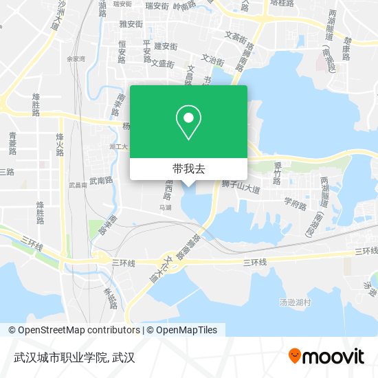 武汉城市职业学院地图