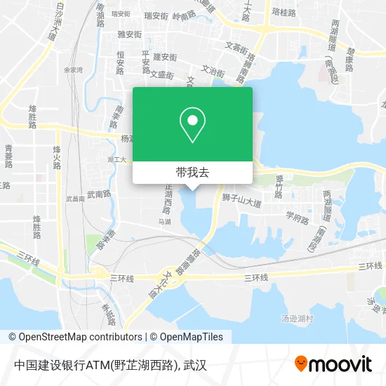 中国建设银行ATM(野芷湖西路)地图