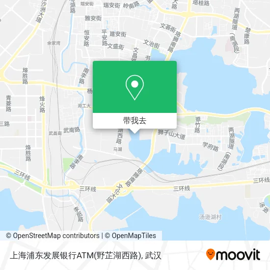 上海浦东发展银行ATM(野芷湖西路)地图
