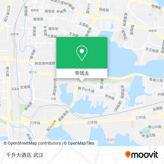 千升大酒店地图