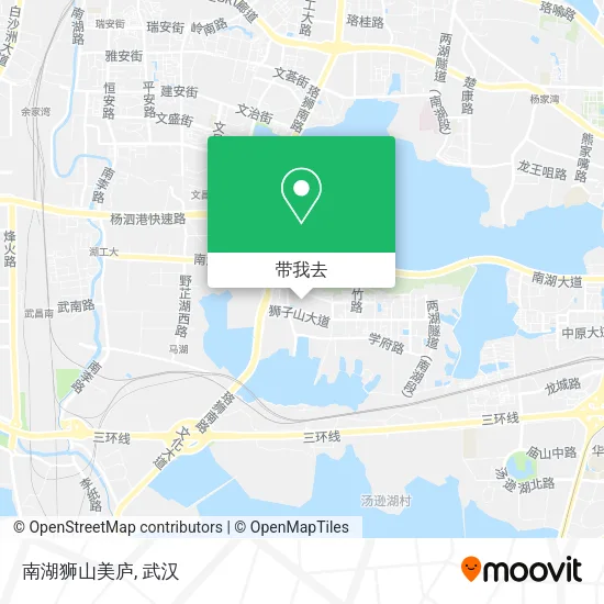 南湖狮山美庐地图