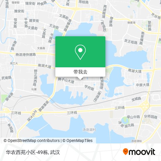 华农西苑小区-49栋地图