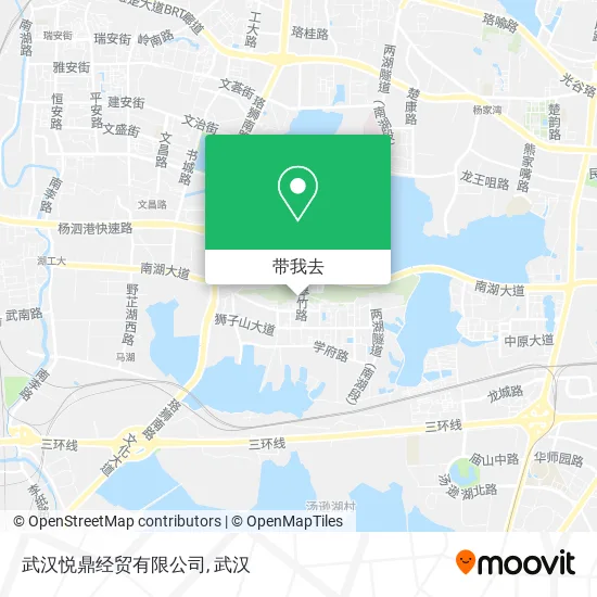 武汉悦鼎经贸有限公司地图