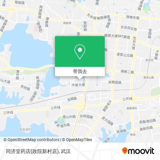 同济堂药店(政院新村店)地图