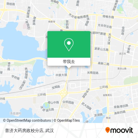 普济大药房政校分店地图