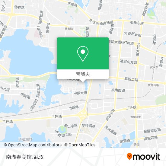 南湖春宾馆地图