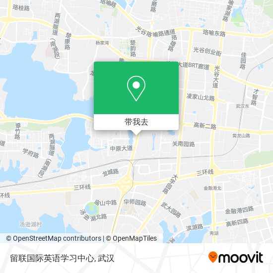 留联国际英语学习中心地图