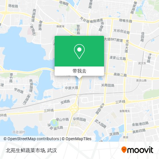 北苑生鲜蔬菜市场地图