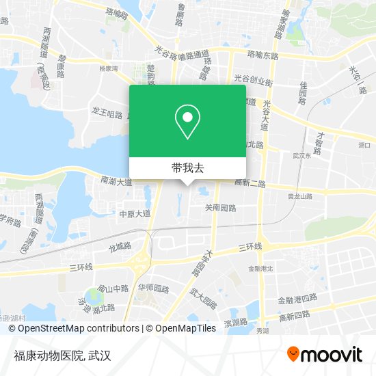 福康动物医院地图