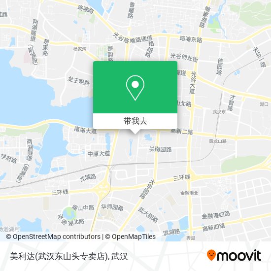 美利达(武汉东山头专卖店)地图