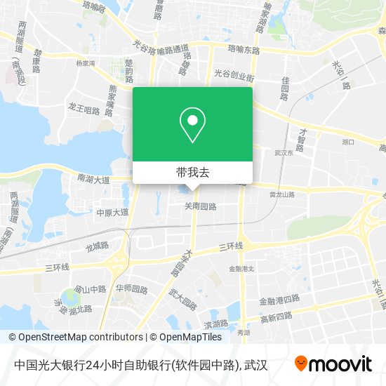 中国光大银行24小时自助银行(软件园中路)地图