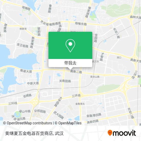黄继夏五金电器百货商店地图