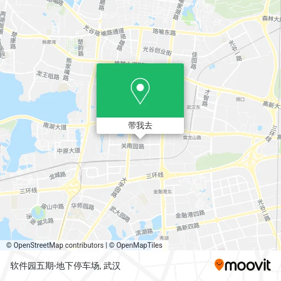 软件园五期-地下停车场地图