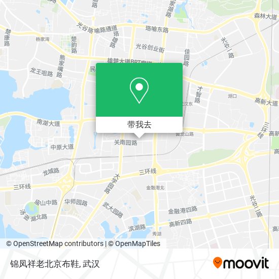 锦凤祥老北京布鞋地图