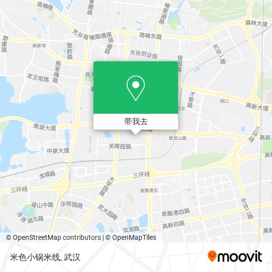 米色小锅米线地图