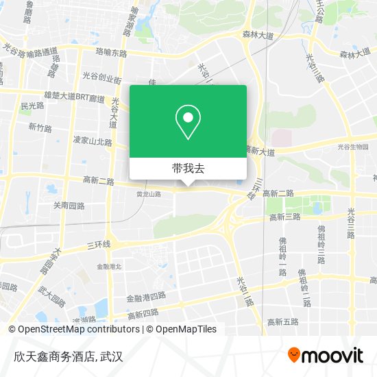 欣天鑫商务酒店地图