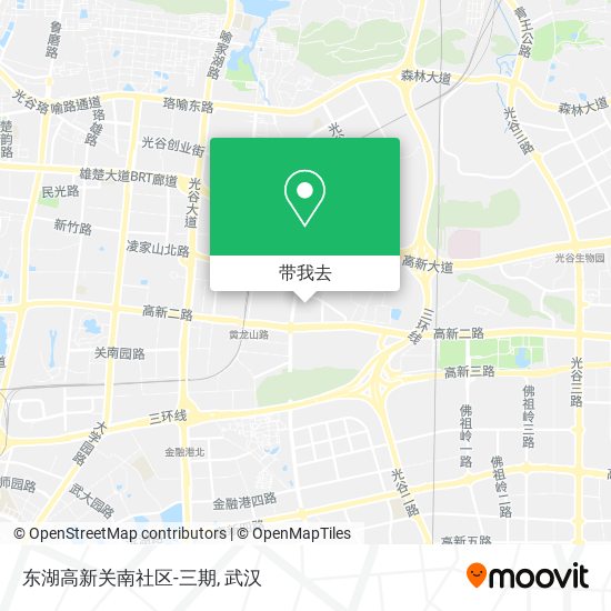 东湖高新关南社区-三期地图