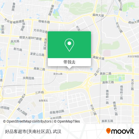 好品客超市(关南社区店)地图