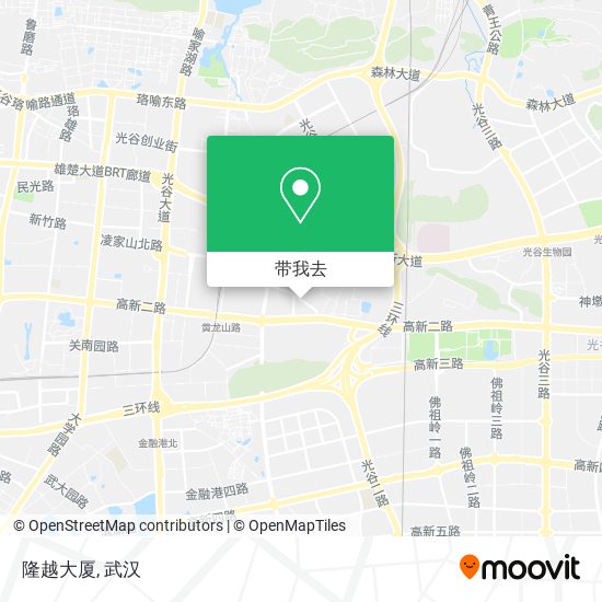 隆越大厦地图