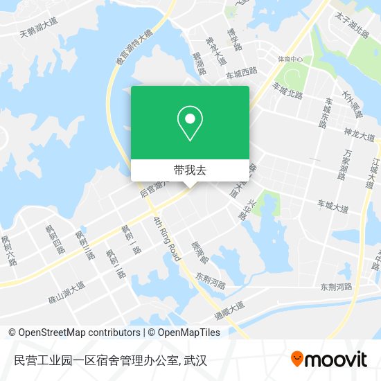 民营工业园一区宿舍管理办公室地图