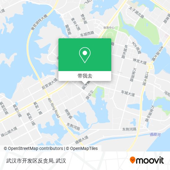 武汉市开发区反贪局地图