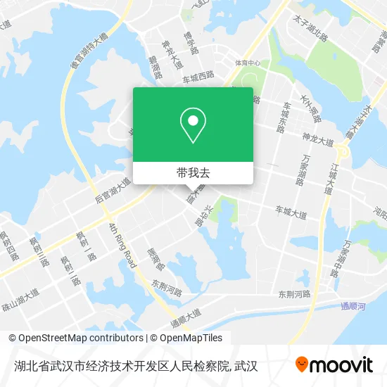 湖北省武汉市经济技术开发区人民检察院地图