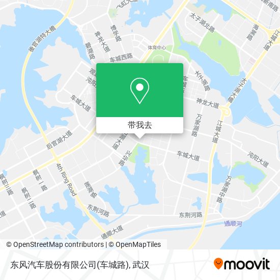 东风汽车股份有限公司(车城路)地图