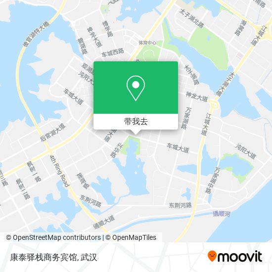 康泰驿栈商务宾馆地图