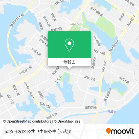 武汉开发区公共卫生服务中心地图