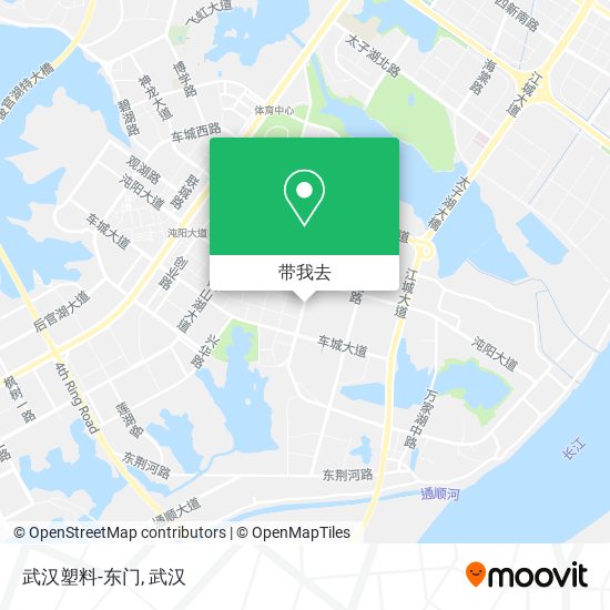 武汉塑料-东门地图