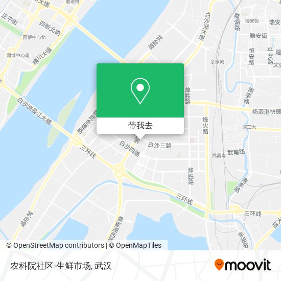 农科院社区-生鲜市场地图