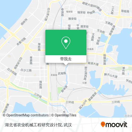 湖北省农业机械工程研究设计院地图