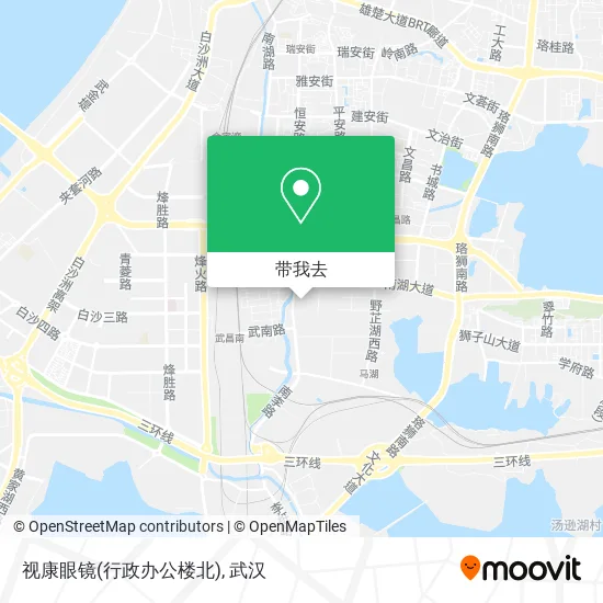 视康眼镜(行政办公楼北)地图