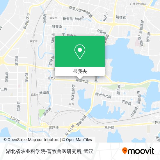 湖北省农业科学院-畜牧兽医研究所地图
