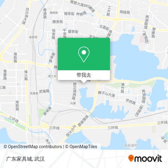 广东家具城地图