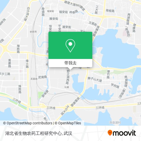 湖北省生物农药工程研究中心地图