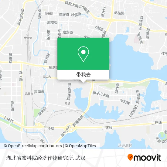 湖北省农科院经济作物研究所地图