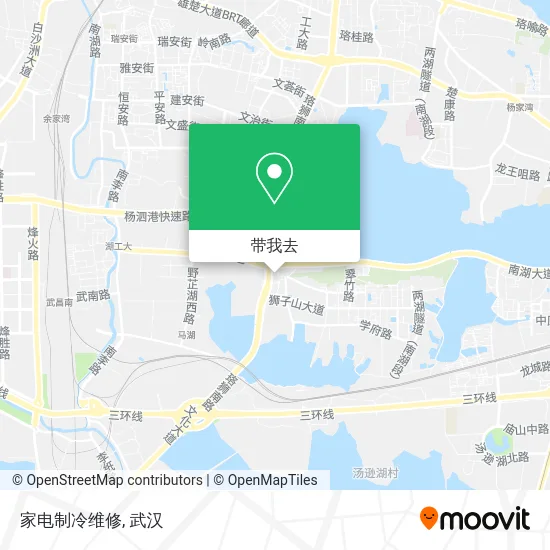 家电制冷维修地图