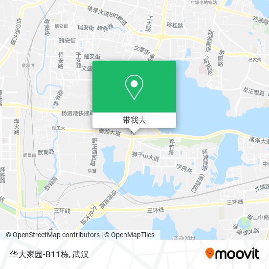 华大家园-B11栋地图