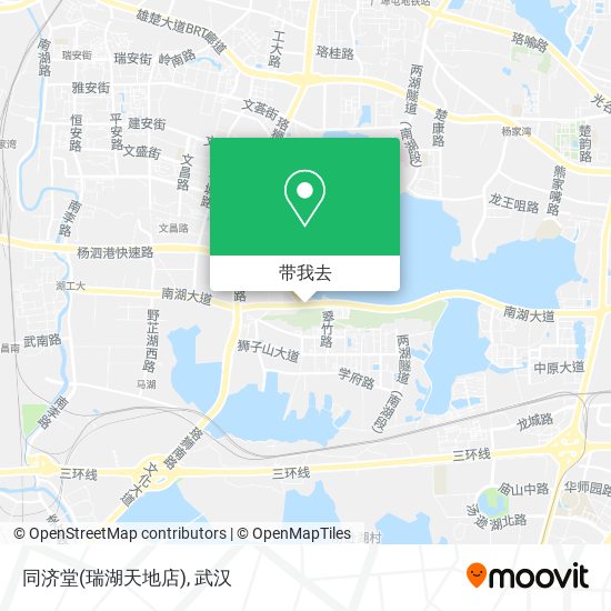 同济堂(瑞湖天地店)地图