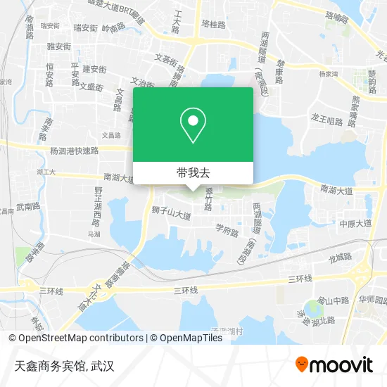 天鑫商务宾馆地图