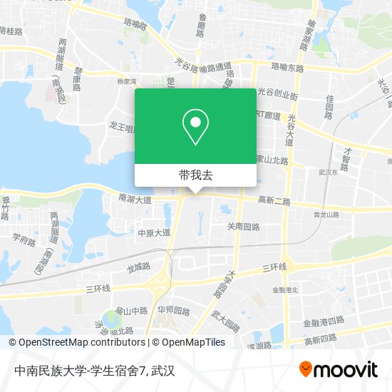 中南民族大学-学生宿舍7地图
