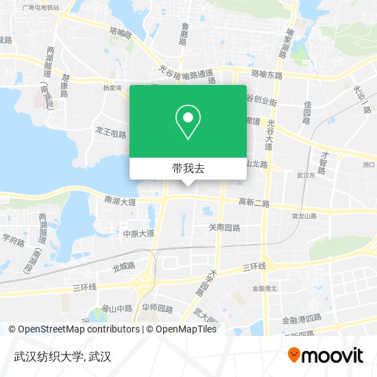 武汉纺织大学地图