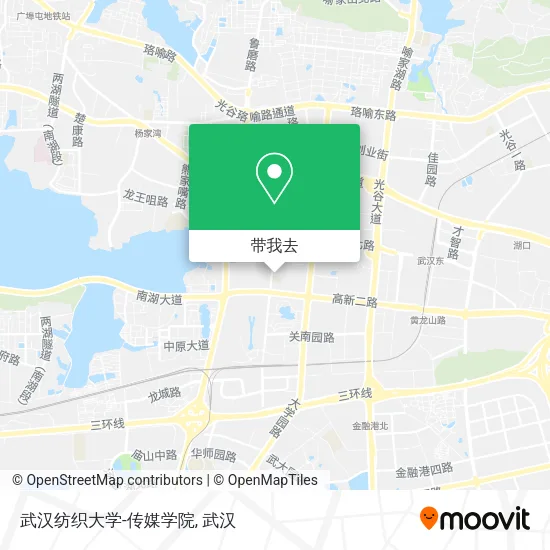 武汉纺织大学-传媒学院地图