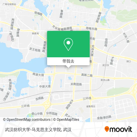武汉纺织大学-马克思主义学院地图