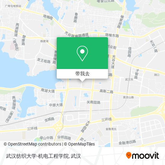 武汉纺织大学-机电工程学院地图