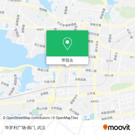 华罗利广场-南门地图