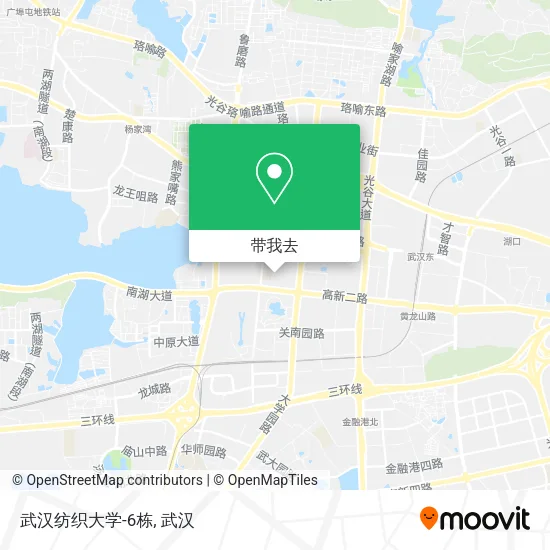武汉纺织大学-6栋地图