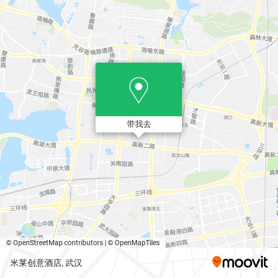 米莱创意酒店地图
